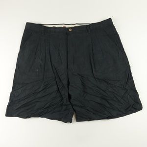 Joseph & Feiss Men Flat Front Silk Shorts A5816